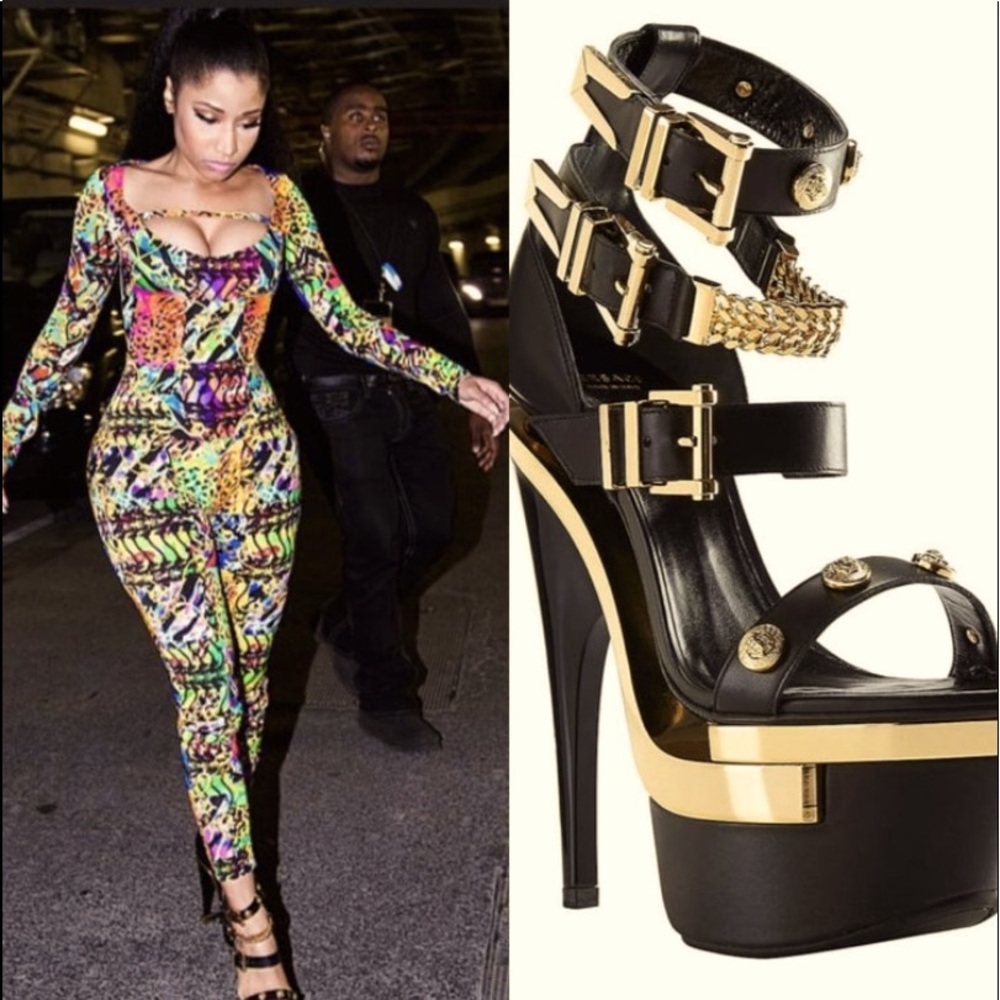 ***^SOLD*****Versace Platform Sandal